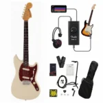Fender Made in Japan CHAR MUSTANG Rosewood Fingerboard (Olympic White) [with many FREEBIES!]