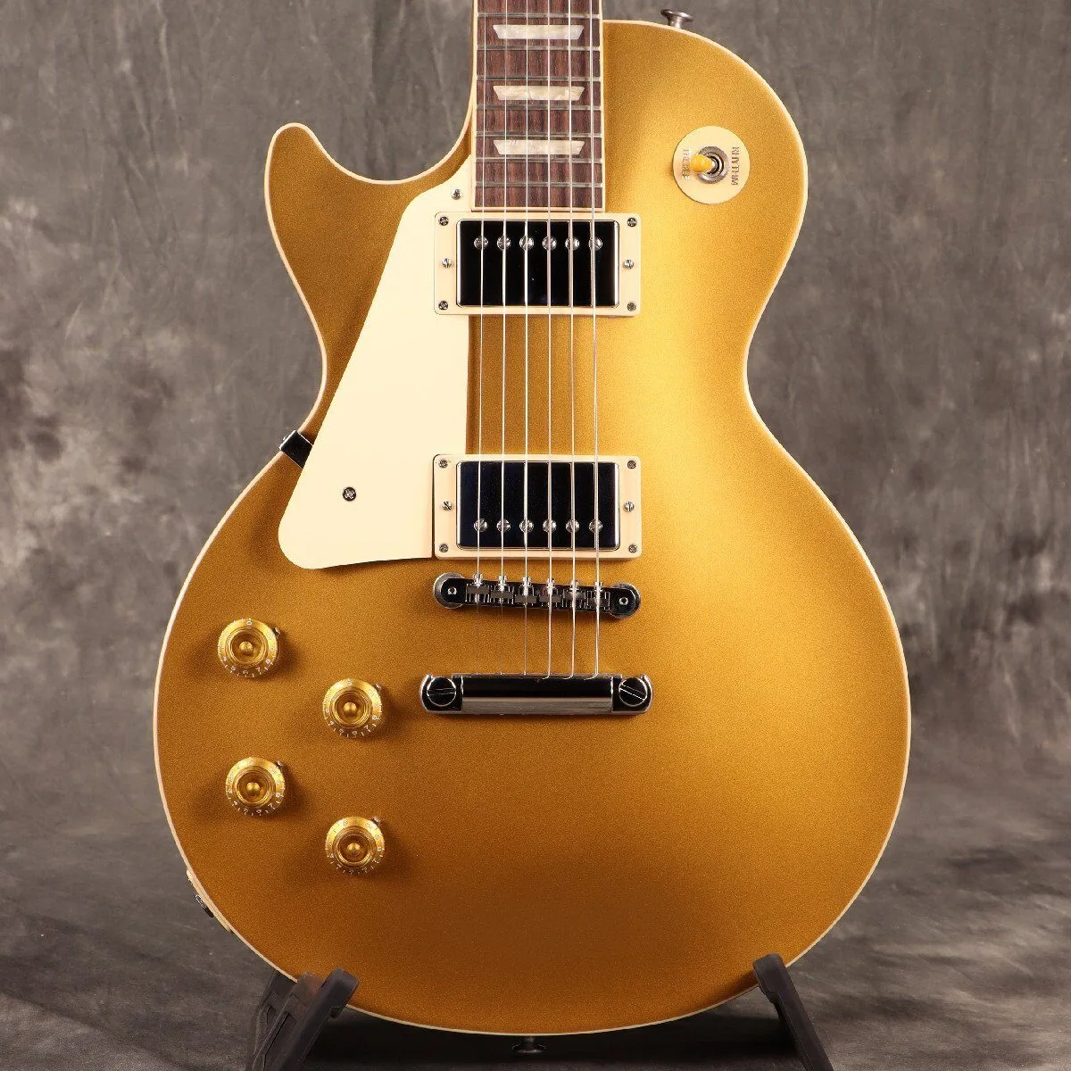 f6b1bd1e998fe943a4bda900399aa80a2d5104 Gibson Les Paul Standard 50s Left Handed (Gold Top) - Image 1