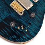 PRS Ikebe 50th Anniversary Wood Library Special Semi-Hollow (Teal) SN.0401649 - Image 6