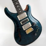PRS Ikebe 50th Anniversary Wood Library Special Semi-Hollow (Teal) SN.0401649 - Image 12